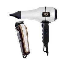 WAHL 왈 클리퍼 바리깡 Professional 5성 무선 레전드 헤어 시리즈 이온 레트로 크롬 드라이어 번들