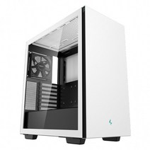 DEEPCOOL CH510 화이트 미들타워 케이스, 1개, 선택하세요