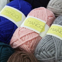 니뜨 미니망고실 뜨개실무료도안증정 니뜨울실굵은실망고실목도리실겨울실소품실뜨개실털실, 17_그린