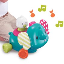 움직이는 코끼리장난감 어린이집 배밀이장난감 소근육발달 8개월아기장난감