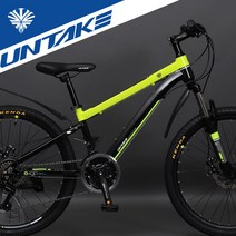 완전조립 언테이크 레오니드 22 24 26인치 시마노 21단 알루미늄 초등학생 MTB 자전거, 4. 레오니드2 D430, 그린/블랙