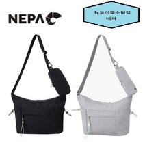 [네파] 22년 S/S # 편안함과 스타일을 모두 갖춘 COM-4-U 라이프스타일 가벼운 등산 여행 일상에서 모두 활용 가능한 랑체아 크로스백 (폰파우치포함)-7I27531, 블랙(199)