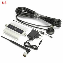 풀 세트 2G/3G/4G GSM 900 Mhz 리피터 3G Celular 휴대 전화 신호 부스터 MHz 증폭기 안테나, 02 미국 플러그