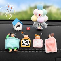 자동차 피규어 7종 세트 자동차 차량 장식 인테리어 장식 소품, 혼합색상, 1세트