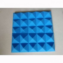 방음스펀지 방음벽 흡음재 방음 벽 패널 어쿠스틱 패널 방음 폼 벽 스티커 스튜디오 모니터, 10PCS blue, not self-adhesive