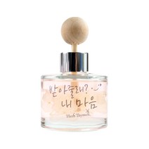 허브타임 플라워 차량용 디퓨저 120ml, 다우니 코튼, 1개