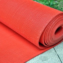 맘보 롤매트 A형 레드 1M 빗물현관업소용매트, 단품