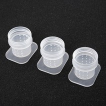 3PCS 꿀벌 술꾼 바늘 구멍 유형 피더 안티 익사 음주 장비 플라스틱 화이트 워터 컨테이너 양봉 도구, 01 3pcs