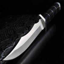 서바이벌나이프 캠핑용칼 헌팅나이프 야외 고경도 수제 사냥 스트레이트 전술 구조, 없음