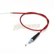 오토바이부품 튜닝 호환 악세사리 부품호환 모토크로스 스로틀 케이블 가속기 그립 피트 자전거 22mm 레이, 08 Red line