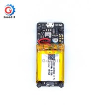 UPS Lite V1.2 전원 모자 보드 배터리 전기 감지 라즈베리 파이 제로 W, 한개옵션0