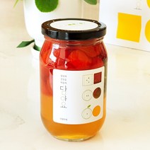 담아요 수제 토마토바질청 바질토마토청 토마토바질에이드 홈카페용 카페사업자용, 토마토바질청 600g(파우치)