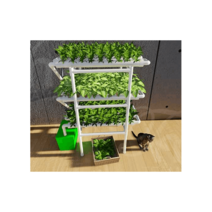 수경재배파이프 식물재배기 발코니 텃밭 방울토마토, 220V재래식전압액체저장탱크3겹12관108구멍