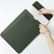 갤럭시탭 케이스 슬림 슬리브 15인치 맥북 파우치 가죽 태블릿 아이패드 용품 가방 액세서리, 핑크
