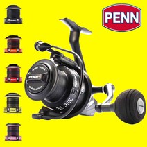 PENN 펜 캐스트마스터 LC 원투 낚시 릴 6000 7000 서프, 레드