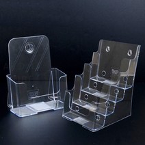 THCO12 카달로그브로셔꽂이 A5 카달로그거치대 팜플렛진열대, 4단