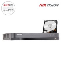 하이크비전 IDS-7204HQHI-M1/S 4채널 4MP 녹화기+CCTV용 HDD 1TB