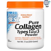 Doctors BEST 퓨어 콜라겐 13타입 파우더 6600mg 200g 닥터스베스트 324363