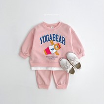 요가곰 상하복 비비드아이 22봄신상 아동상하세트 키즈상하복 주니어사이즈