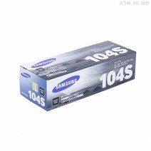 삼성 ML 1665K 정품토너 검정 1500매(MLT-D104S), 1개