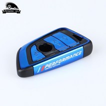 새로운 ABS 도금 자동차 키 케이스 커버 M 성능 BMW X1 X3 X5 X6 1 2 5 7 F15 F16 E53 E70 E39 F10 F30 G30, 03 파란