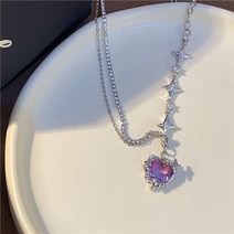 틈새 디자인 행성 쇄골 체인 여성용 초커 목걸이 요정 그런지 악세서리 코켓 쥬얼리 스트리트웨어