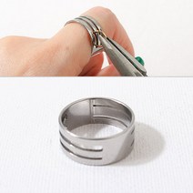 [8-500-02]써지컬스틸 작업반지 오링반지 대20mm 무도금 1개