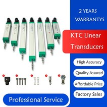 KTC 50 250mm 변환기 선형 변위 센서 풀로드 전자 눈금자 위치 사출기 용, KTC-125mm