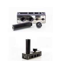 진공발생기 증압기 에어동력 부압 증폭 음박 에어 다단 펌프 흡입 배출 이젝터 공압발생기, CM25-B 진공 게이지