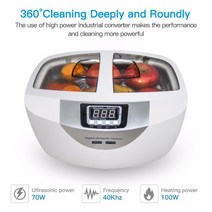 동전계수기 지폐계수기 돈세는기계GTSONIC VGT-6250 초음파 청소기 목욕 기계 돈 동전 보석을 세척, 02 4820-2.5L