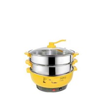 인스턴트팟 쿠커 대용량 전기 스팀 냄비 식품 도시락 히터 스튜 및 드롭, 2 steamer, CN