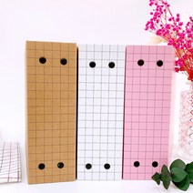 [바보사랑] 6공다이어리 속지보관 보관용바인더 148x160속지 전용, 새옵션:148x160전용크라프트바인더