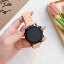 화웨이 워치 GT/2e/3/프로용 탄소섬유 밴드 삼성 갤럭시 5/프로 4/클래식 42/45/46mm 액티브 2 40/44mm 20 22mm, 7 Papaya_Huawei GT-2-2e 42mm