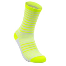 브로니스 클래식 자전거 양말 싸이클 삭스 12종 택1, 네온 스트라이프 그린