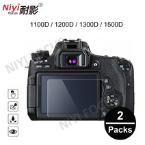 캐논 600d/70D/80D/800D/7DII/5DIII/5D3/5D4/77D/6DII/DXII/200d에 대 한 2pcs LCD 강화 유리 영화 카메라, 0 200D 300D 500D