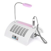 5-in-1 네일 폴리셔 드라이어 다목적 LED 광선 요법 램프 진공 청소기 통합 기계 핸드 필로우 아트 도구, 01