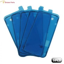 방수 LCD 프레임 베젤 씰 테이프 5 개 아이폰 13 12 11 프로 X XR XS 맥스 8 7 용 후면 하우징 접착제 접착 스티커, 7 플러스 화이트