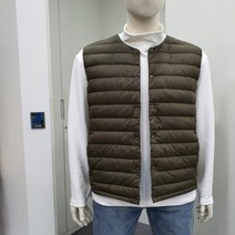 [닉스] 남) 가로 퀼팅 U넥 경량베스트 FNOWCVE101P-KHA오산모다