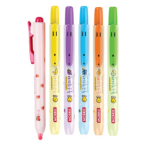 모리스 둥근칼라펜, 1개, 연두