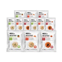 허닭 [본사당일출고] 닭가슴살 곤약볶음밥 250g 3종(야채/새우/김치)혼합, 12개