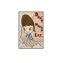 요시모토 나라 / 카페 호텔 거실에 걸면 좋은 집꾸미기 인테리어 그림액자 08, 블랙