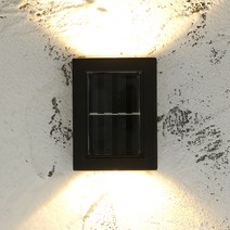 야외 쿼카스토어 야외등 벽부등 LED 태양광 카페 정원 2p세트 68936EA, >-본상품선택-<