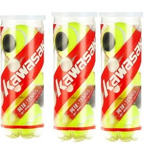 에어로그 공기주입식 팝업 에어텐트9pcs 가와사키 테니스 공 고탄성 테니스 훈련 공 남성 여성 초보자 연습 경기 표준 공, 9볼 3팩