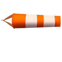 측량깃발 풍향지시기 풍향 바람주머니 대형 방향표시, 1M 빨간색 흰색 방수