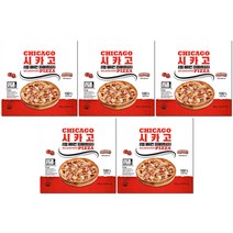 리얼 시카고피자 베이컨포테이토 5판 세트, 5개, 400g