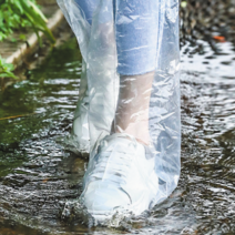 라브와 신발 방수커버 롱 레인부츠 10p, 클리어