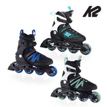 [케이투 스케이트] ★[카드할인][K2]키네틱 80프로 성인인라인, 모델 및 사이즈:블랙민트 240mm