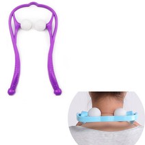 목 마사지 롤러 3개 지압기 목풀기 뒷목 마사지기, 월마 목마시지