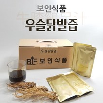 보인식품 우슬닭발즙 직접제조 닭발즙 닭발엑기스 100ml 60포