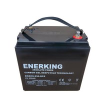 에너킹 무보수 밀폐형 딥사이클배터리 EKDC6-230-GC2(6V 230AH) 고소작업대 청소장비 전동차용